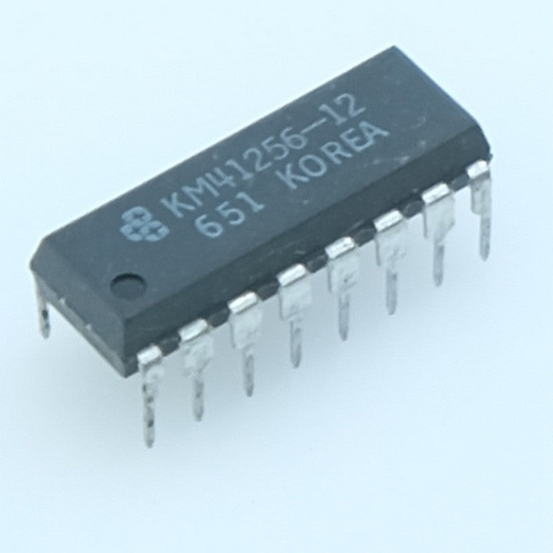 KM41256-12 Mémoire DRAM dynamique 256Kx1bit 120ns DIP-16 Samsung
