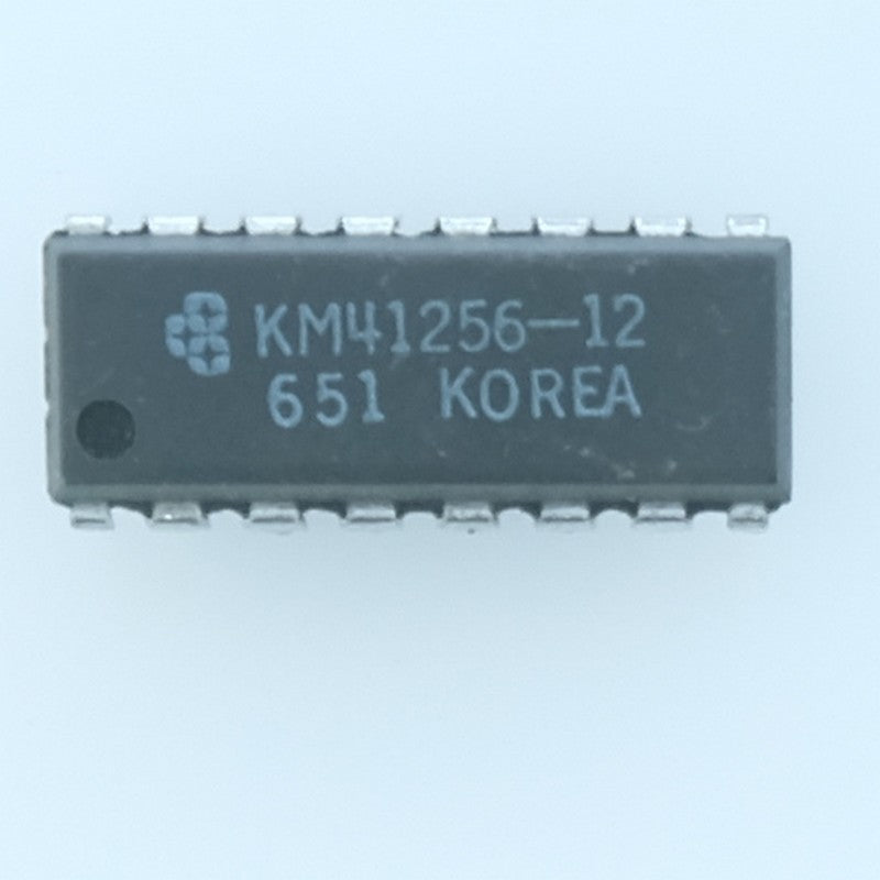 KM41256-12 Mémoire DRAM dynamique 256Kx1bit 120ns DIP-16 Samsung