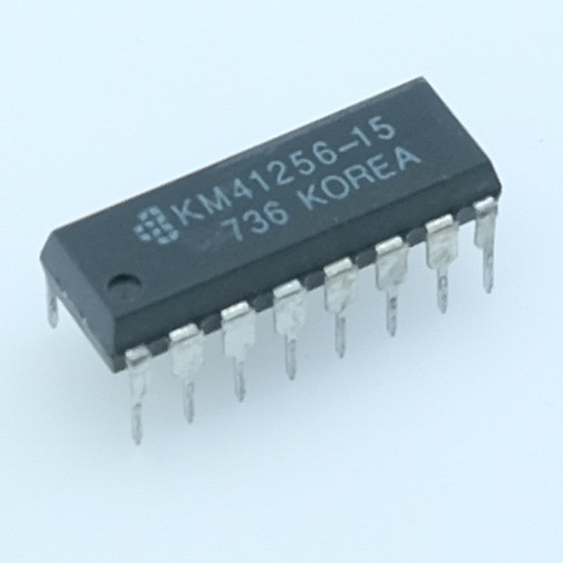 KM41256-15 Mémoire DRAM dynamique 256Kx1bit 150ns DIP-16 Samsung