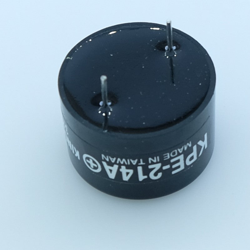 KPE-214A Buzzer piézoélectrique actif 12Vcc 2.9kHz 85dB Kingstate Ø24×17mm