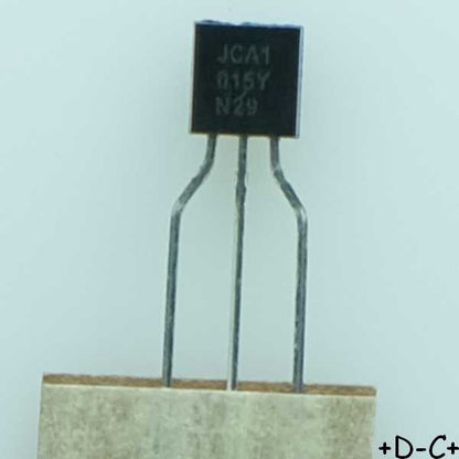 KSA1015-Y Transistor BJT PNP 50V 150mA 400mW TO-92 ONS RoHS