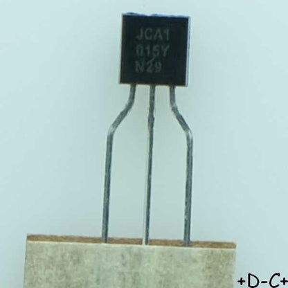 KSA1015-Y Transistor BJT PNP 50V 150mA 400mW TO-92 ONS RoHS