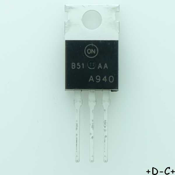 KSA940 Transistor BJT PNP 150V 1.5A 1500mW TO-220 ONS
