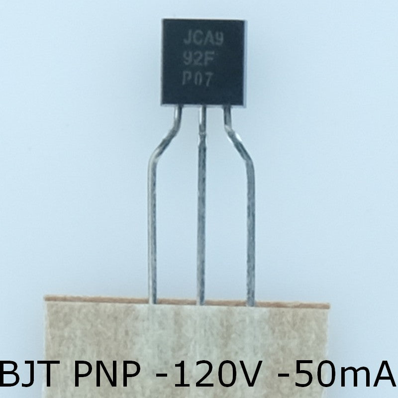 KSA992-F Transistor PNP 120V 50mA 300hFE 600hFE TO-92 ONS - Distri-Compo