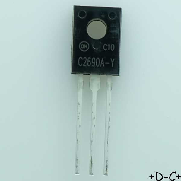 KSC2690A-Y Transistor 160V 1.2A 160 hFE TO-126 ONS - Distri-Compo