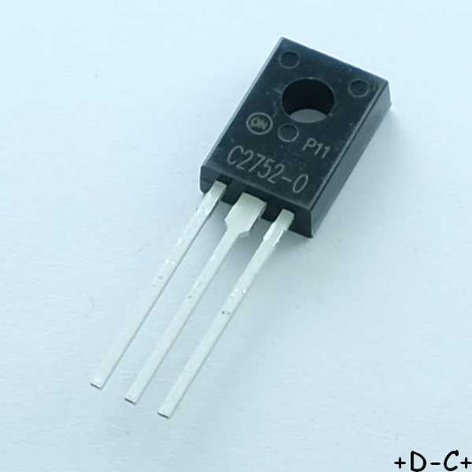 KSC2752-O Transistor BJT 400V 500mA 30hFE TO-126 ONS RoHS