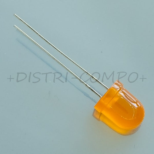 Led orange 8mm 20mA 2.5V 627nm 30° 100mcd L-793ED Kingbright