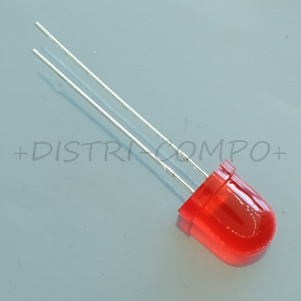 Led rouge 8mm 20mA 2.5V 625nm 50° 150mcd L-793ID Kingbright