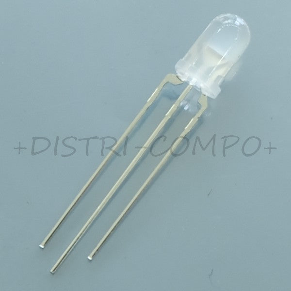 L-59EGW Led bicolore rouge et verte 5mm 60Â° 625NM Kingbright - Distri-Compo