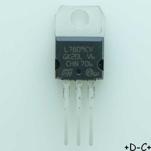 L7809CV Regulateur de tension +9V 1.5A TO-220 STM RoHS