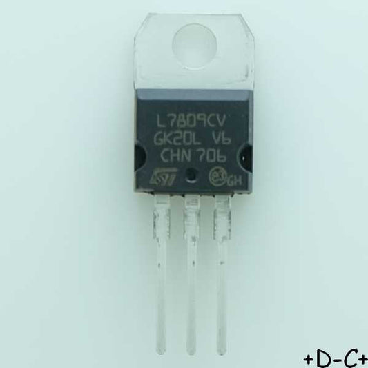 L7809CV Regulateur de tension +9V 1.5A TO-220 STM RoHS