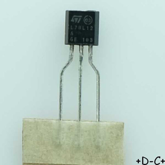L78L12ACZ Regulateur postitif +12V 100mA STM RoHS