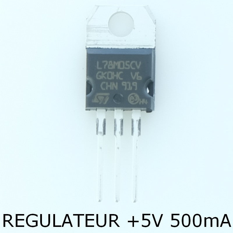 L78M05CV-DG Régulateur positif +5V 500mA TO-220AB STM