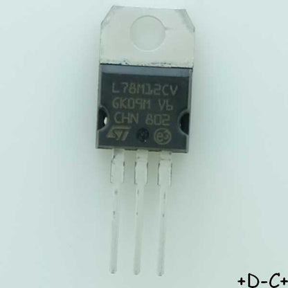L78M12CV-DG Regulator +12V 500mA TO-220AB STM RoHS
