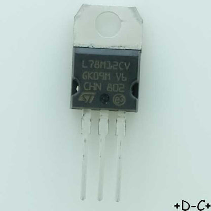 L78M12CV-DG Regulator +12V 500mA TO-220AB STM RoHS