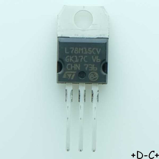 L78M15CV Regulateur +15V 500mA STM RoHS