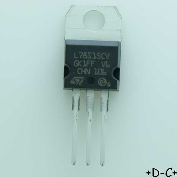 L78S15CV Régulateur positif +15V 2A TO-220 STM