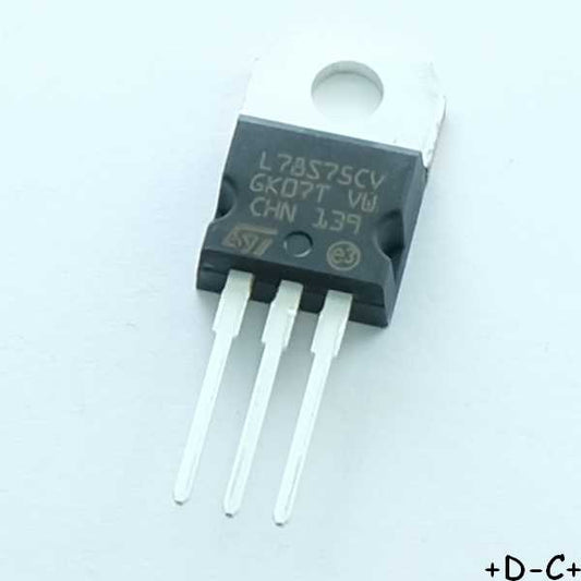 L78S75CV Regulateur de tension +7.5V 2A TO-220 STM RoHS