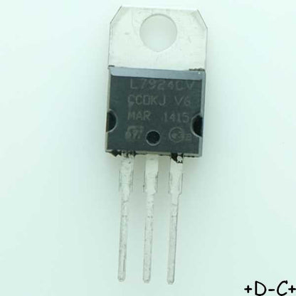 L7924CV Regulateur 1.5A  -24V TO-220 STM