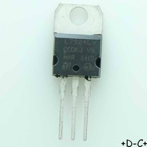 L7924CV Regulateur 1.5A  -24V TO-220 STM
