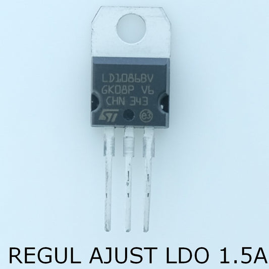 LD1086BV Regulateur tension LDO TO-220 STM