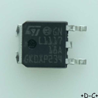 LD1117ADT18 LDO Regulator +1.8V 1A DPAK STM RoHS