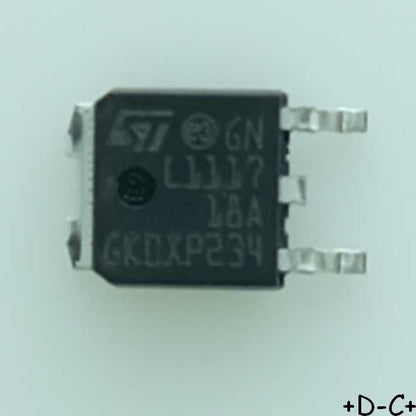 LD1117ADT18 LDO Regulator +1.8V 1A DPAK STM RoHS