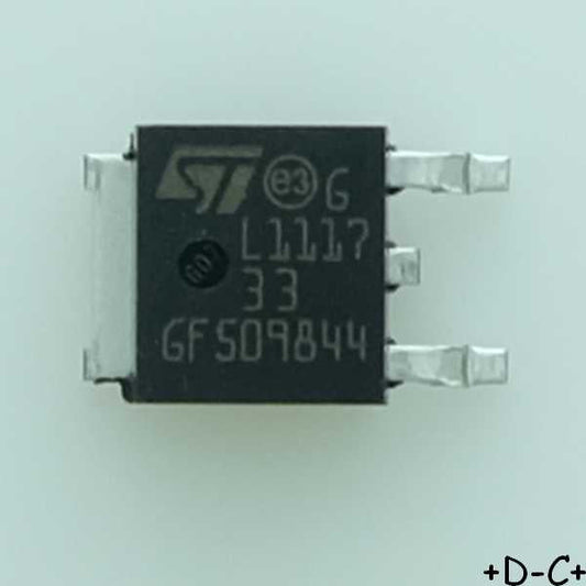 LD1117DT33TR Adjustable regulator DPAK STM RoHS