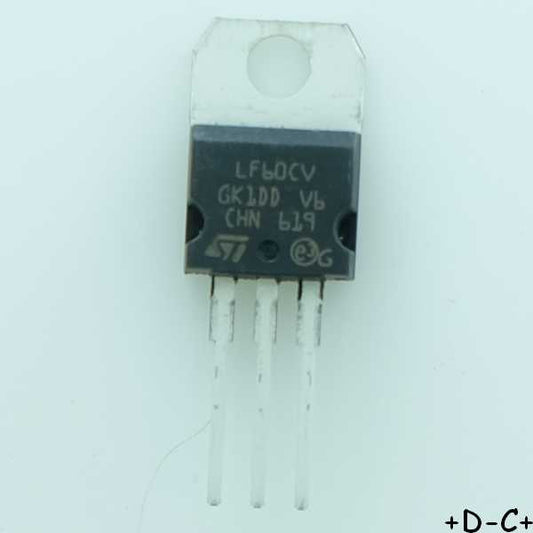 LF60CV LDO Regulator +6V 500mA TO-220AB STM RoHS