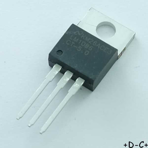 LM1086CT5 1.5A Low Dropout Positive Regulator TO-220 National RoHS