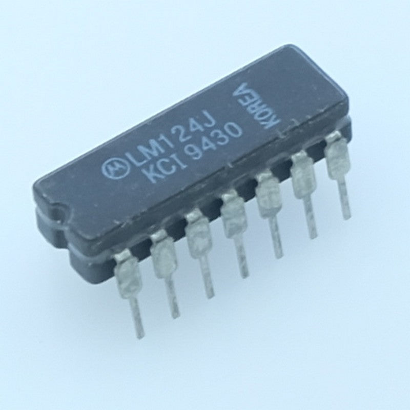 LM124J Operational Amplifier Quad CDIP-14 Motorola - Distri-Compo