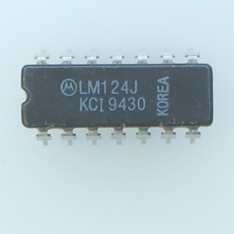 LM124J Operational Amplifier Quad CDIP-14 Motorola - Distri-Compo