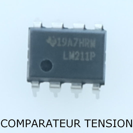 LM211P Differential Comparator With Strobes DIP-8 Texas - Distri-Compo