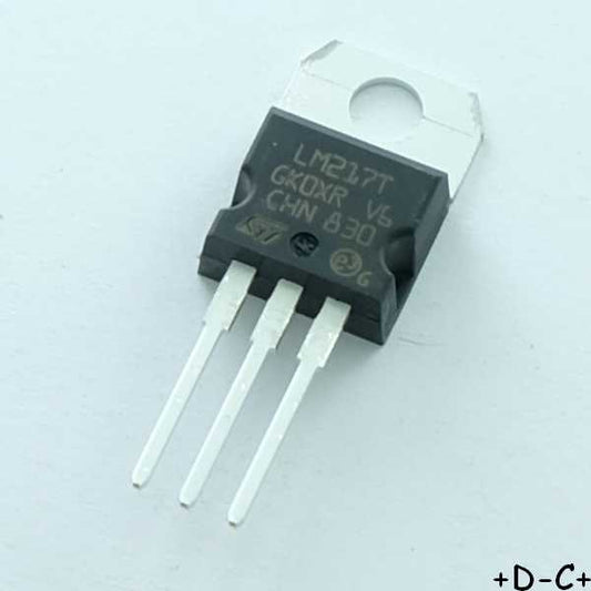 LM217T 1.2V to 37V adjustable voltage regulators TO-220 STM RoHS