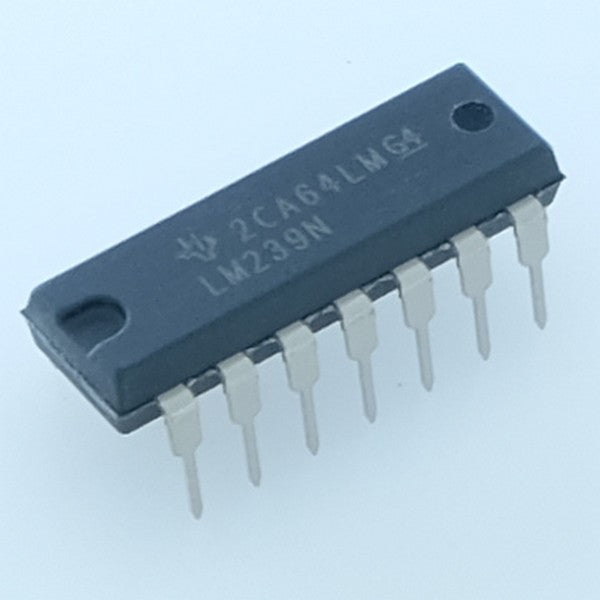 LM239N Comparator Quad R-R O/P DIP-14 Texas - Distri-Compo
