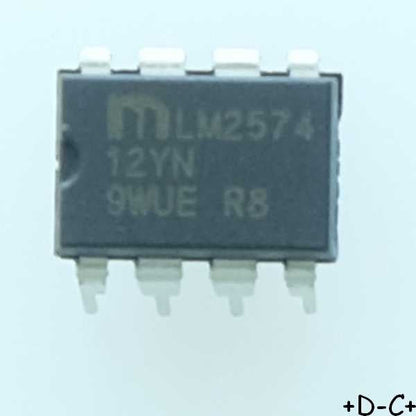 LM2574-12YN Conv DC-DC 4V to 40V Step Down PDIP-8 Microchip RoHS