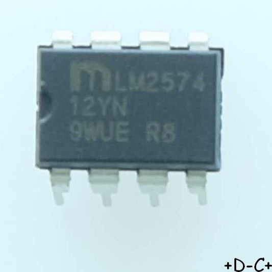 LM2574-12YN Conv DC-DC 4V to 40V Step Down PDIP-8 Microchip RoHS