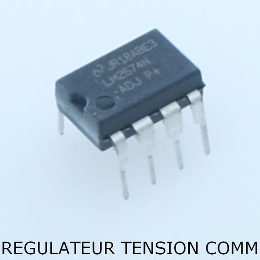 LM2574N-ADJ 0.5-A Step-Down Voltage Régulateur DIP-8 Texas - Distri-Compo