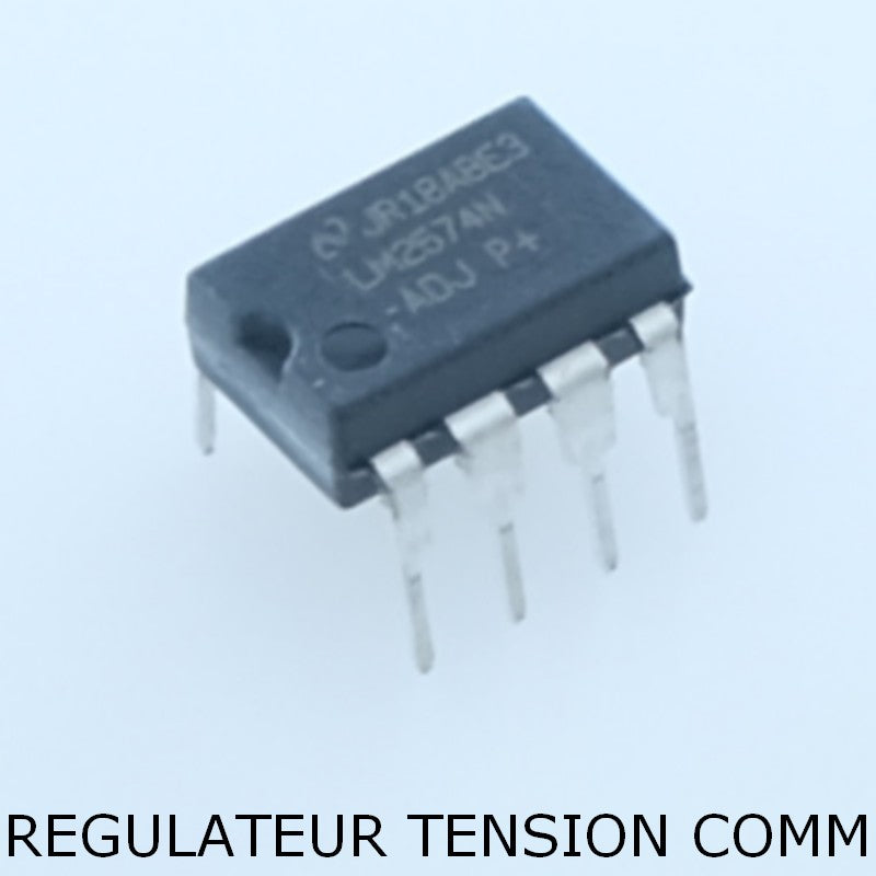LM2574N-ADJ 0.5-A Step-Down Voltage Régulateur DIP-8 Texas - Distri-Compo
