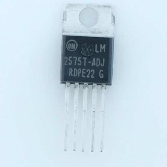 LM2575T-ADJG Buck Régulateur, Switching, Adjus., 1.0 A TO-220-5 ONS