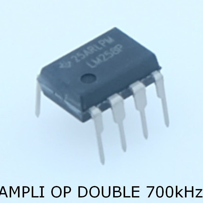 LM258P Amplificateur opérationnel double DIP-8 Texas Instruments