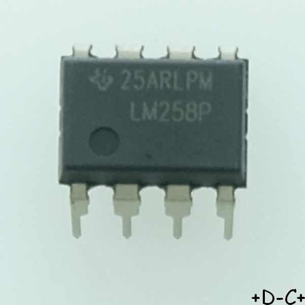 LM258P Dual Operational Amplifier DIP-8 Texas RoHS