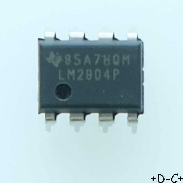 LM2904P Low power, bipolar op-amp DIP-8 Texas RoHS