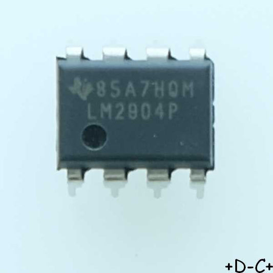 LM2904P Low power, bipolar op-amp DIP-8 Texas RoHS