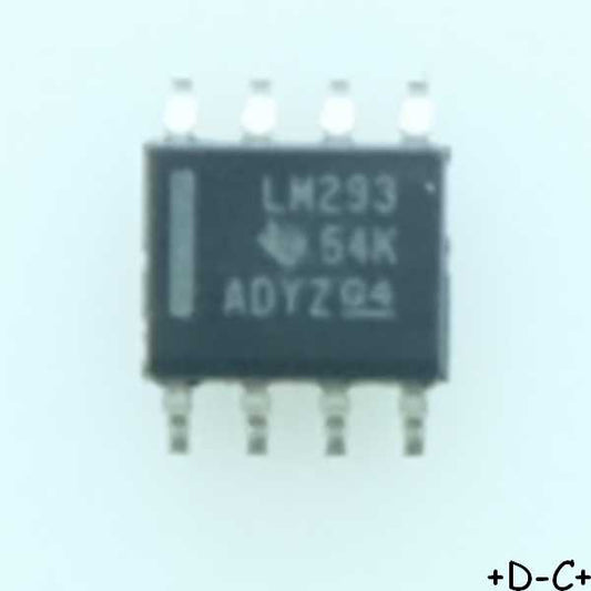 LM293D Dual differential comparator SO-8 Texas RoHS