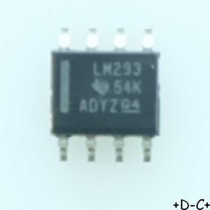 LM293D Dual differential comparator SO-8 Texas RoHS