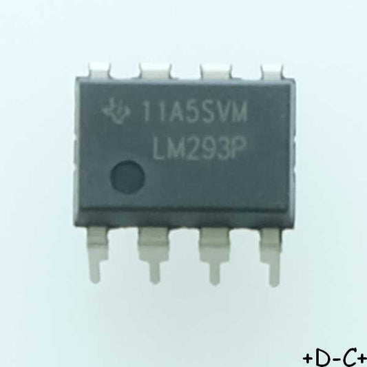 LM293P Dual differential comparator, industrial grade DIP-8 Texas RoHS