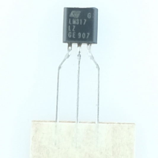 LM317LZ Régulateur tension ajustable +1.2V à +37V 100mA TO-92 STM