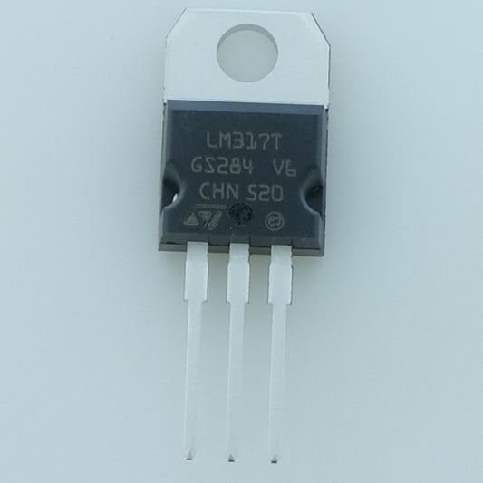 LM317T-DG régulateur ajustable +1.2V/37V 1.5A TO-220 STM - Distri-Compo