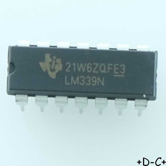 LM339N Quad differential comparator DIP-14 Texas RoHS